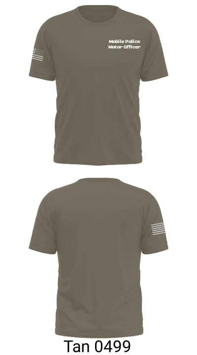 Mobile Police Motor Officer 9739836 Short Sleeve Performance Shirt - 35