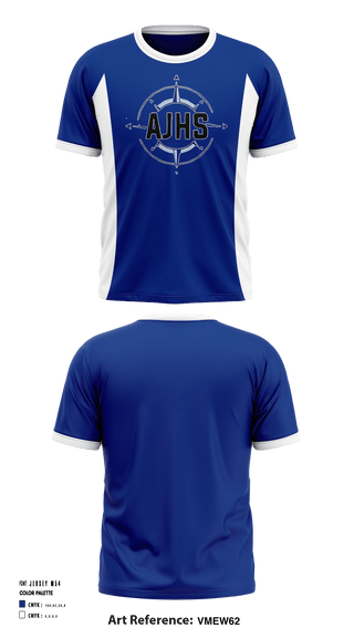 Short Sleeve Performance Shirt, Auburn Junior High School Cheer, School Spirit Store, Teamtime, Team time, sublimation, custom sports apparel, team uniforms, spirit wear, spiritwear, sports uniforms, custom shirts, team store, custom team store, fundraiser sports, apparel fundraiser