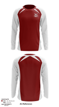 Cedar Valley High School Golf 36777452 Long Sleeve Performance Shirt - 1