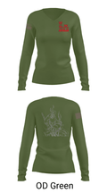 65th BEB 71723958 Women's Long Sleeve V-neck Shirt - 37