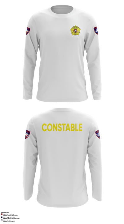 Nueces County Constable Pct 3 85430469 Long Sleeve Performance Shirt - 6