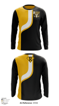 Randallstown HS Track & Field 24180496 Long Sleeve Performance Shirt - 1