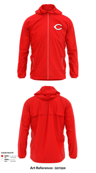 Windbreaker, Chesapeake Reds, Baseball, Teamtime, Team time, sublimation, custom sports apparel, team uniforms, spirit wear, spiritwear, sports uniforms, custom shirts, team store, custom team store, fundraiser sports, apparel fundraiser