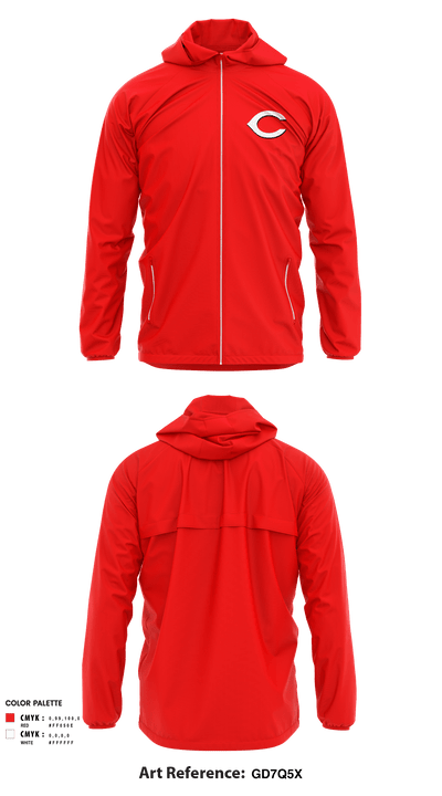 Chesapeake Reds 39590846 Windbreaker - 1