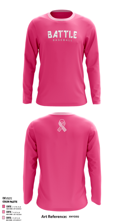 Battle 44692578 Long Sleeve Performance Shirt - 2