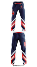 Saugerties Outlaws Youth Football 64678196 Sweatpants - 1