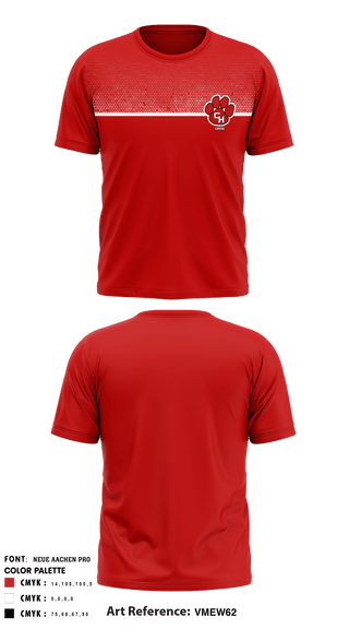 Short Sleeve Performance Shirt, Colleyville Heritage High School Cheer, , Teamtime, Team time, sublimation, custom sports apparel, team uniforms, spirit wear, spiritwear, sports uniforms, custom shirts, team store, custom team store, fundraiser sports, apparel fundraiser