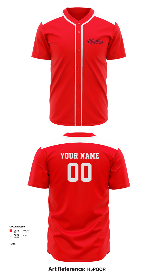 Full Button Baseball Jersey, Wasilla Youth Baseball League, Baseball, Teamtime, Team time, sublimation, custom sports apparel, team uniforms, spirit wear, spiritwear, sports uniforms, custom shirts, team store, custom team store, fundraiser sports, apparel fundraiser
