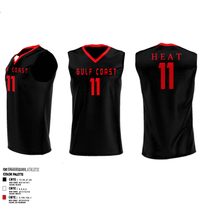 Gulf Coast Heat Basketball 74012011 Basketball Jersey - 4