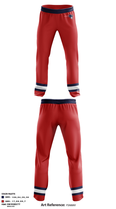 Lake Brantley High School Golf 83071924 Sweatpants - 3