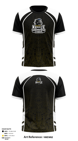 Short Sleeve Performance Shirt, Eisenhower Middle School Cheer, School Spirit Store, Teamtime, Team time, sublimation, custom sports apparel, team uniforms, spirit wear, spiritwear, sports uniforms, custom shirts, team store, custom team store, fundraiser sports, apparel fundraiser