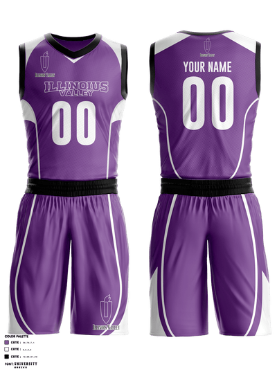 Illinois Valley Community College basketball 73397991 Basketball Uniform - 1