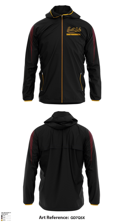Magee Field Rattlers Football 43110576 Windbreaker - 2