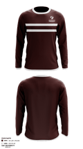 Fairmont State University Golf 97095145 Long Sleeve Performance Shirt - 1