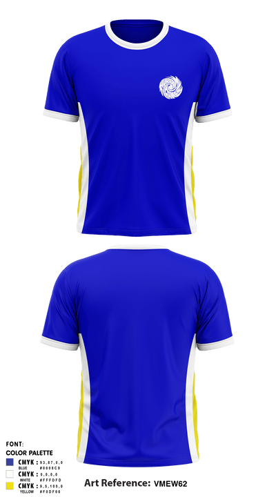 Warwick Veterans Memorial HS 45447557 Short Sleeve Performance Shirt - 1