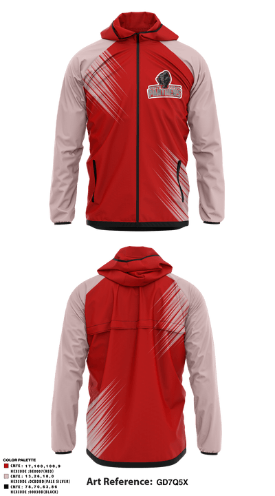 Perth Amboy High School Softball 74146208 Windbreaker - 1
