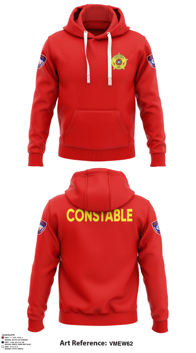 Nueces County Constable Pct 3 85430469 Hoodie - 4