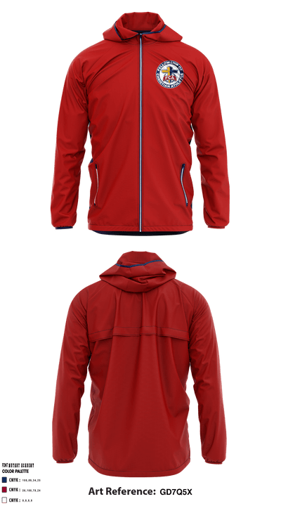 Fellowship of Christian Athletes 77170783 Windbreaker - 5