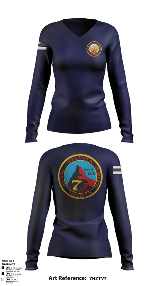 Women's Long Sleeve Vneck Shirt, , Fire Department, Teamtime, Team time, sublimation, custom sports apparel, team uniforms, spirit wear, spiritwear, sports uniforms, custom shirts, team store, custom team store, fundraiser sports, apparel fundraiser