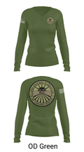 FDACS-OALE Group 4 90195814 Women's Long Sleeve V-neck Shirt - 44
