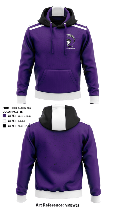 Salida High School Cheer 9746148 Hoodie - 1