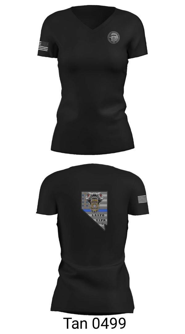 Women's Short Sleeve Vneck Shirt, , Police, Teamtime, Team time, sublimation, custom sports apparel, team uniforms, spirit wear, spiritwear, sports uniforms, custom shirts, team store, custom team store, fundraiser sports, apparel fundraiser