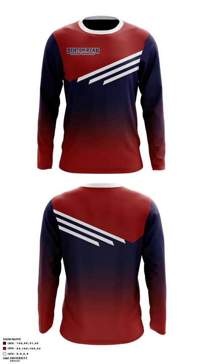 Denton Ryan 76548029 Long Sleeve Performance Shirt - 1
