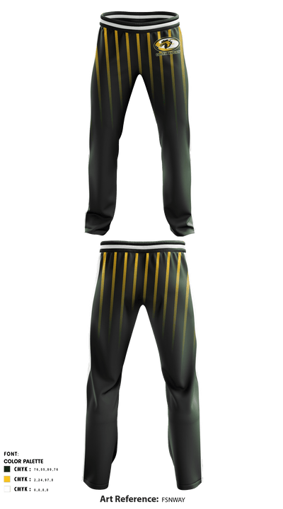 Mira Costa High School Rugby 27581473 Sweatpants - 1