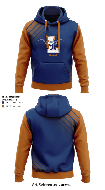 Legacy High School Cheer 64014686 Hoodie - 1