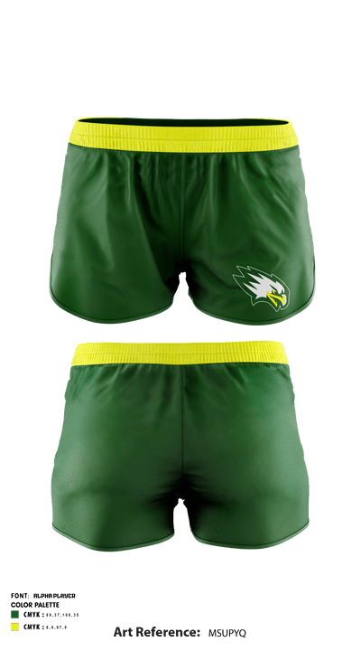 Seneca High School Cross Country 89876981 Track Shorts - 1