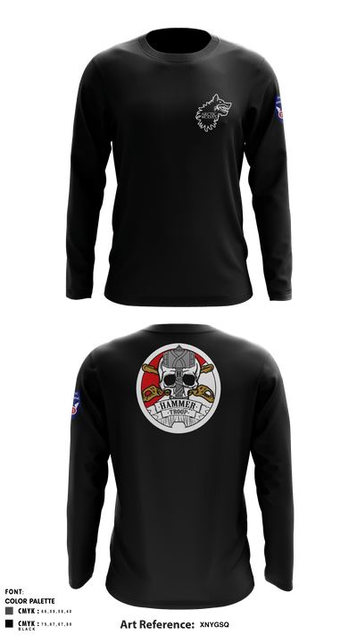 HHT, 5-1 CAV 78942077 Long Sleeve Performance Shirt - 2