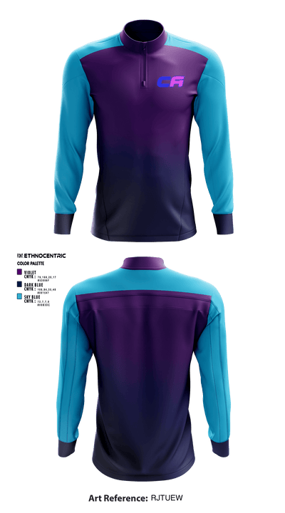 Aces 29441268 Quarter Zip Jacket - 1