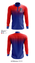 Cousino High School Swimming 58833013 Quarter Zip Jacket - 1