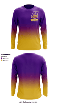 Hernando High School Football 49106685 Long Sleeve Performance Shirt - 1