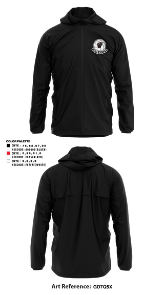 Windbreaker, Weaver Bearcats, Women's Volleyball, Teamtime, Team time, sublimation, custom sports apparel, team uniforms, spirit wear, spiritwear, sports uniforms, custom shirts, team store, custom team store, fundraiser sports, apparel fundraiser