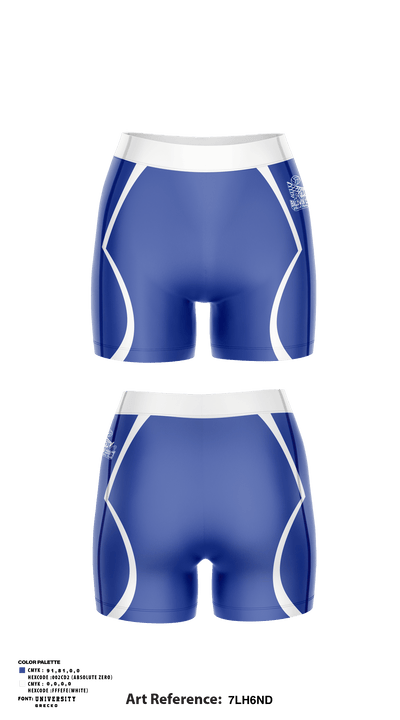 Baldwin County Volleyball Club 82941362 Women's Compression Shorts - 1