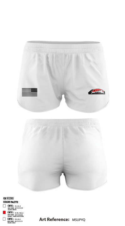 White Platoon, A TRP, 8-1 CAV 73751162 Ranger Panties - 1