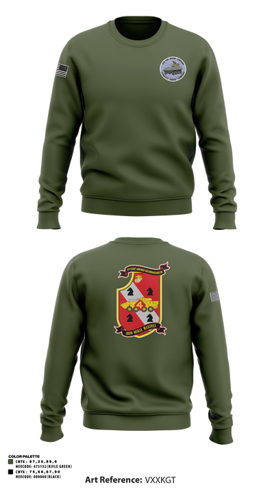 4th LAR 77324342 Crew Neck Sweatshirt - 3
