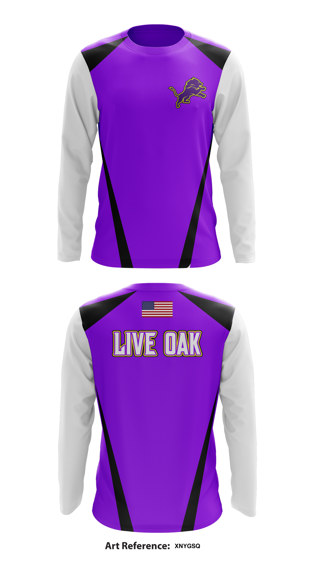 Live Oak 25437564 Long Sleeve Performance Shirt - 1