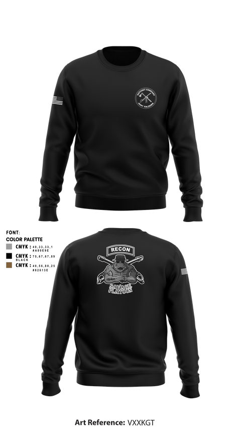 Crew Neck Sweatshirt, , Army, Teamtime, Team time, sublimation, custom sports apparel, team uniforms, spirit wear, spiritwear, sports uniforms, custom shirts, team store, custom team store, fundraiser sports, apparel fundraiser