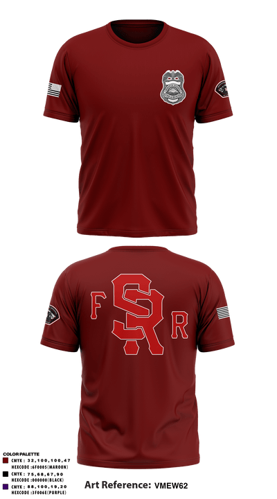 71st Battalion 72308651 Short Sleeve Performance Shirt - 1