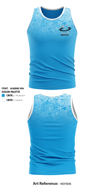 Ridgeline Middle School Cross Country 13023057 Cross Country Singlet - 1