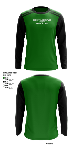 Long Sleeve Performance Shirt, Homestead Mustang Sprints, Track & Field, Teamtime, Team time, sublimation, custom sports apparel, team uniforms, spirit wear, spiritwear, sports uniforms, custom shirts, team store, custom team store, fundraiser sports, apparel fundraiser