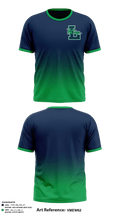 Leesville Road High School Tennis 89000735 Short Sleeve Performance Shirt - 1