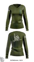C4 25527352 Women's Long Sleeve V-neck Shirt - 2