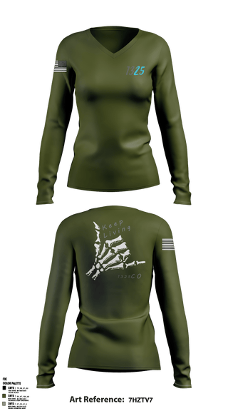 Women's Long Sleeve Vneck Shirt, C41325 Co, Police, Teamtime, Team time, sublimation, custom sports apparel, team uniforms, spirit wear, spiritwear, sports uniforms, custom shirts, team store, custom team store, fundraiser sports, apparel fundraiser
