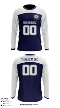 White Pine High School Football 16533066 Long Sleeve Performance Shirt - 2