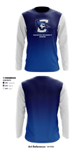 Creighton University Rowing 94459021 Long Sleeve Performance Shirt - 1