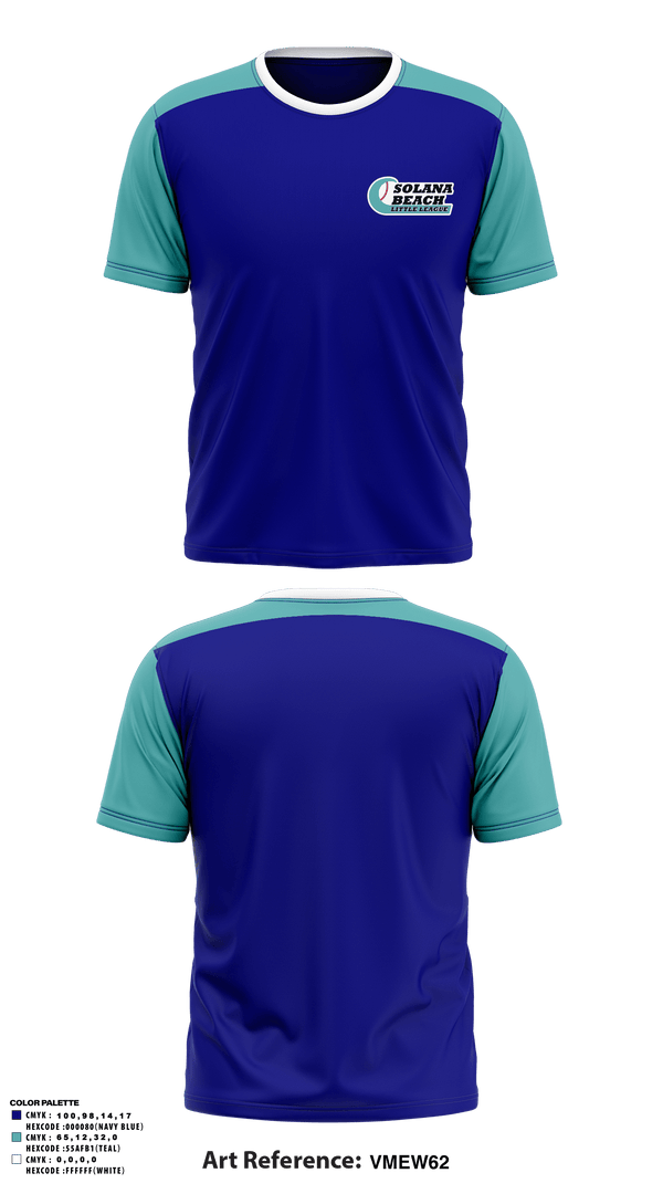 Short Sleeve Performance Shirt, Solana Beach Little League, Baseball, Teamtime, Team time, sublimation, custom sports apparel, team uniforms, spirit wear, spiritwear, sports uniforms, custom shirts, team store, custom team store, fundraiser sports, apparel fundraiser