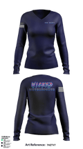 Wicked Motorsports 51428575 Women's Long Sleeve V-neck Shirt - 1